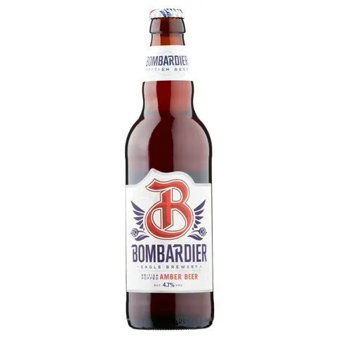 Bombardier British Hopped Amber Beer 500ml