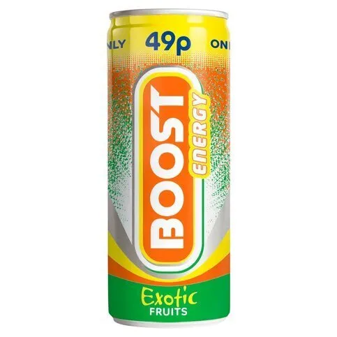 Boost Energy Exotic Fruits 250ml