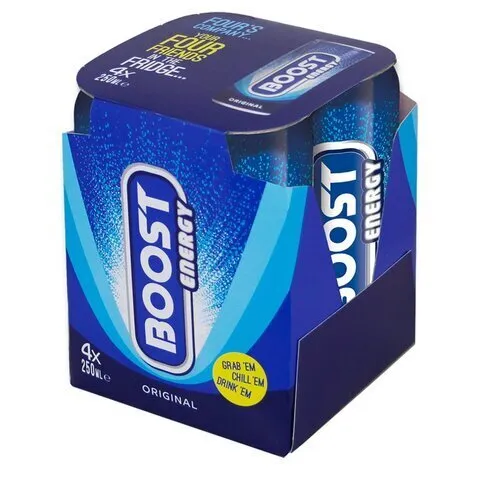 Boost Energy Original 4pk 4x250ml