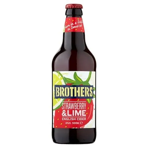 Brothers Strawberry & Lime Cider 500ml