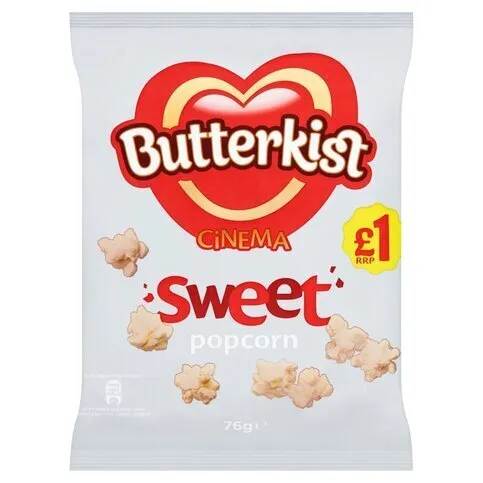Butterkist Cinema Sweet Popcorn 76g