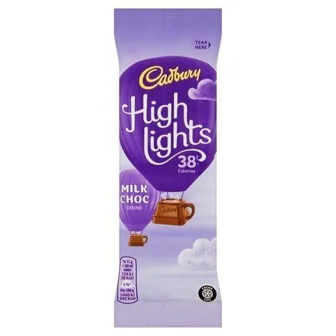 Cadbury Highlights Milk Hot Chocolate 11g