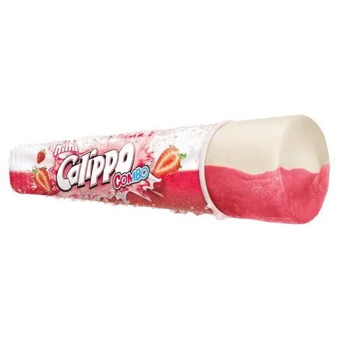 Calippo Combo Vanilla and Strawberry Flavour Ice Lolly 105ml