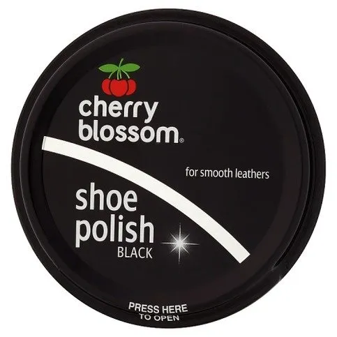 Cherry Blossom Shoe Polish Black
