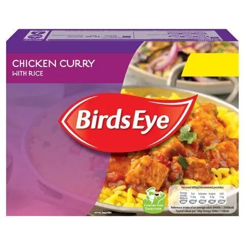 Birds Eye Chicken Curry with Rice 400g