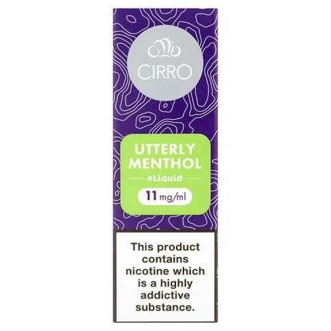 Cirro Utterly Menthol eLiquid 11mg