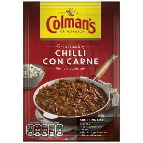 Colman's Chilli Con Carne 50g