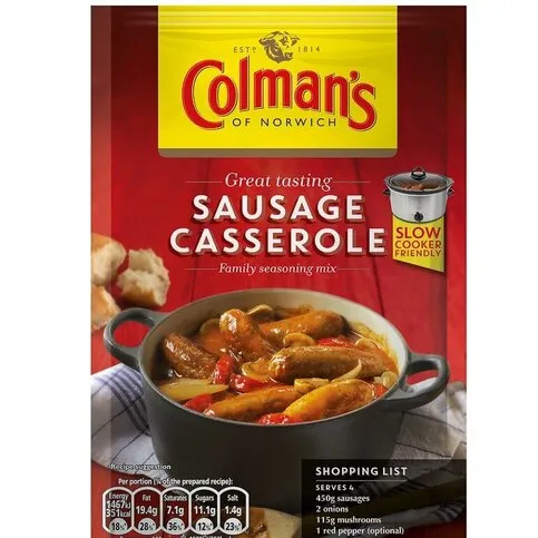 Colman's Sausage Casserole 39g