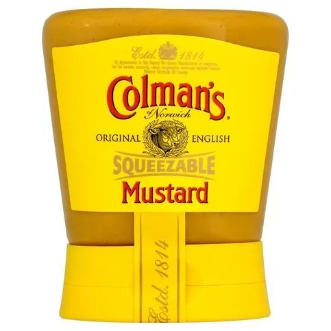 COLMANS SQUEEZY ENGLISH MUSTARD 150G