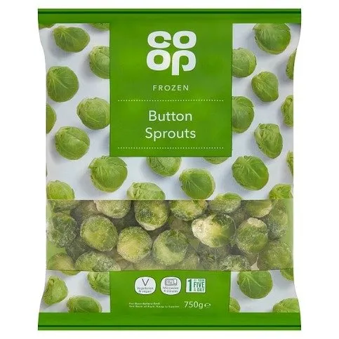 Co-op Frozen Button Sprouts 750g