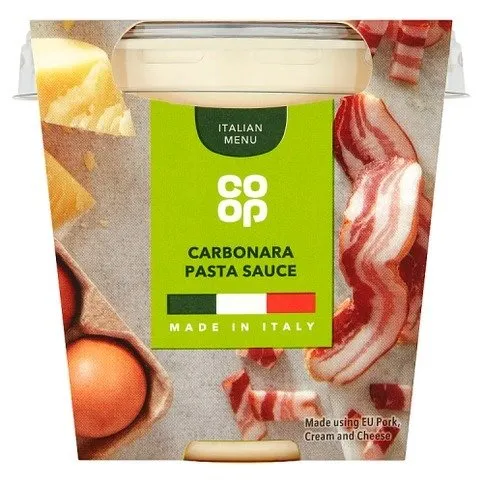 Co-op Carbonara Pasta Sauce 300g