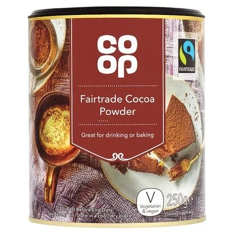 Co Op Fairtrade Cocoa Powder 250g