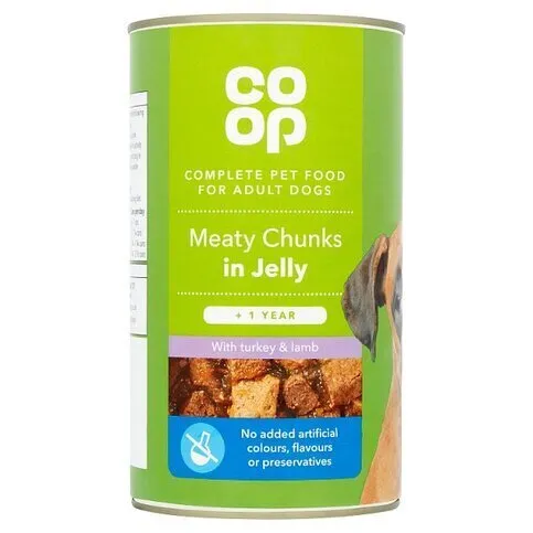 Co-op Meaty Chunks in Gravy with Beef + 1 Year 400g