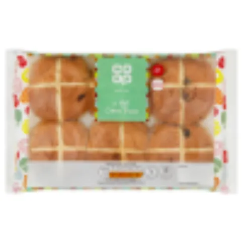 Co-op 6 Hot Cross Buns