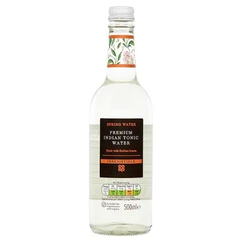 Co-op Irresistible Premium Indian Tonic Water 500ml