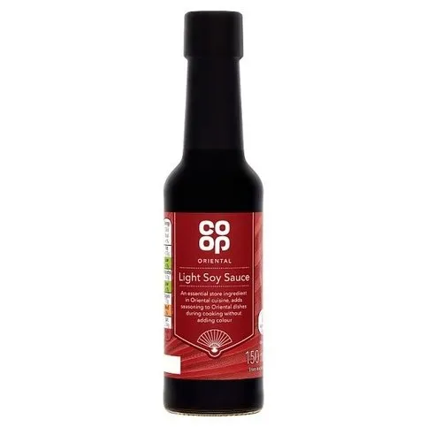 Co-op Oriental Light Soy Sauce 150ml