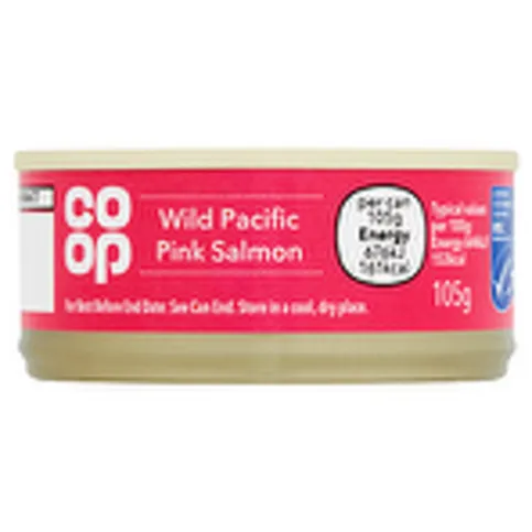 Co-op Wild Pacific Pink Salmon 105g