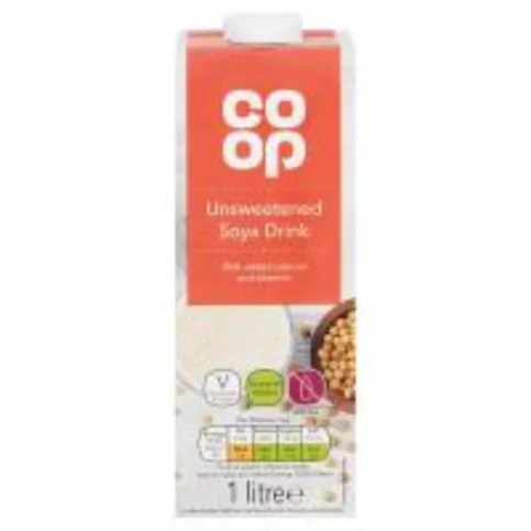 Co-op Soya Milk Unsweetened 1L