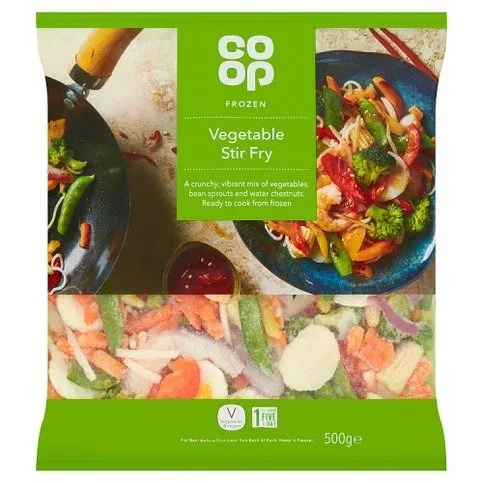 Co-Op Frozen Vegetable Stir Fry 500g
