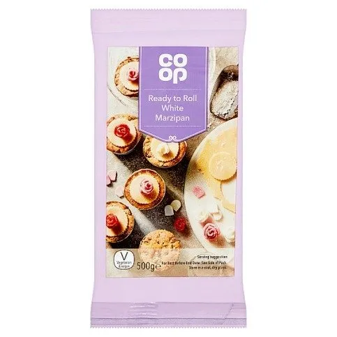 Co-Op Ready to Roll White Marzipan 500g