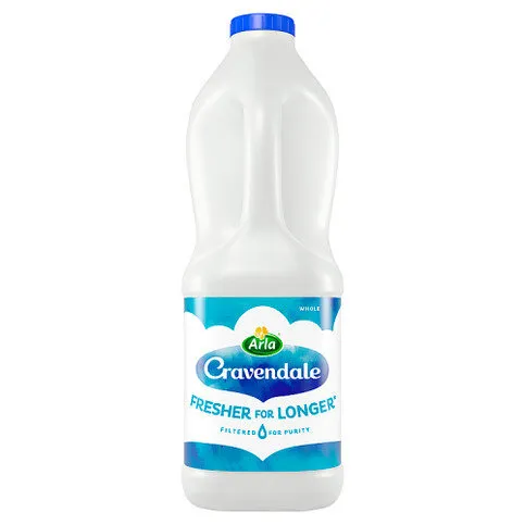 Cravendale Whole Milk 2L (BLUE)