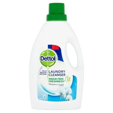 Dettol Laundry Cleanser Fresh Cotton 1L - Cleaning Products