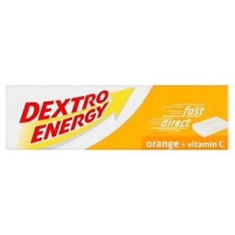 Dextro Energy & Sports Drinks  Orange Flavour Vitamin C Tablets 47g