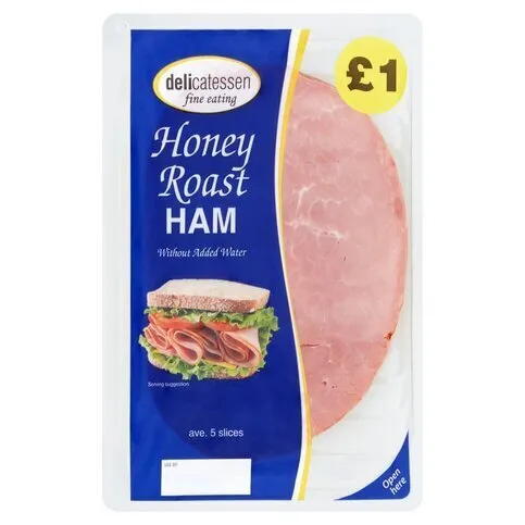 Delicatessen Fine Eating Sliced Honey Roast Ham 90g