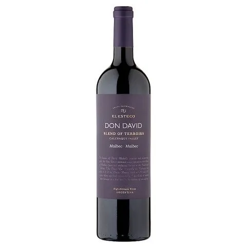 El Esteco Don David Blend of Terroirs Malbec 75cl