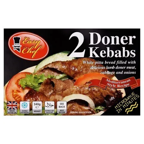 Easy Chef Donner Kebabs 2 x 340g