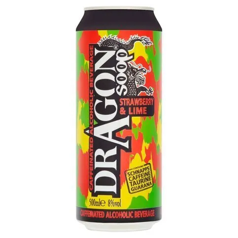 Dragon Soop Strawberry & Lime 500ml