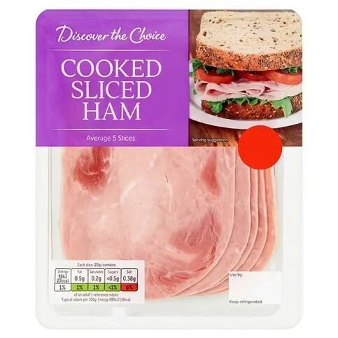 Jacks Cooked Ham 100g