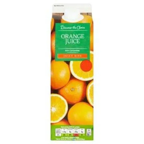 Jacks Orange Juice Bits 1L