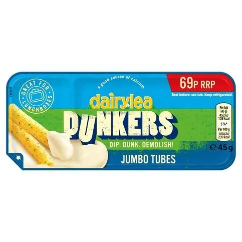 Dairylea Dunkers Jumbo Tubes 45g
