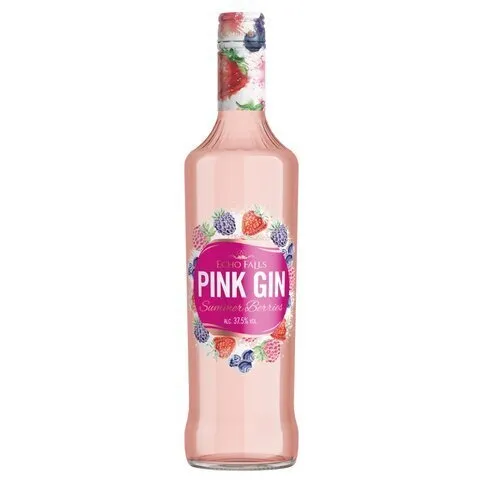 Echo Falls Pink Gin Summer Berries 70cl
