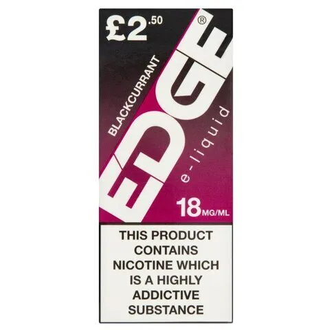 Edge Blackcurrant E-Liquid 18mg/ml 10ml