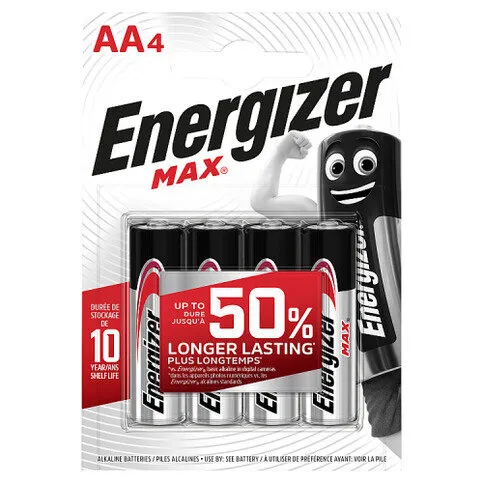 Energizer Max AA 4 Pack