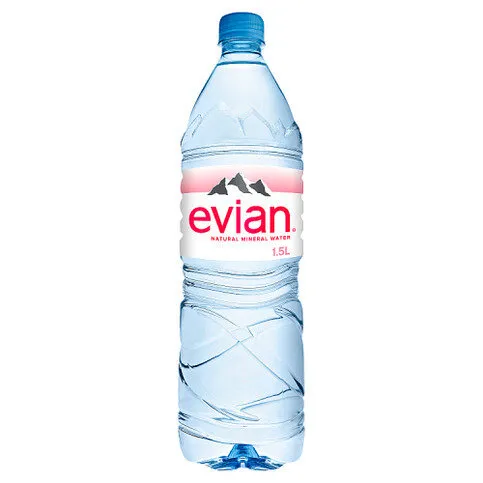 Evian Still Natural Mineral Water 1.5L