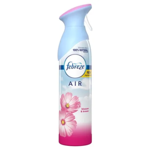 Febreze Air Freshener Aerosol Blossom & Breeze 300ml Elimantes Odours