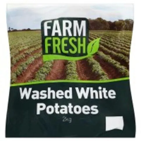 Farm Fresh Washed Potatoes 2kg