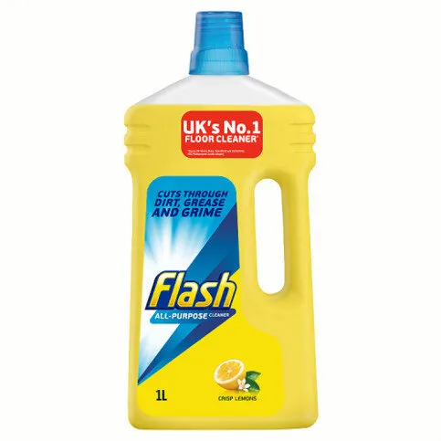 Flash Multi-Surface & Floor Liquid Cleaner Lemon 1l