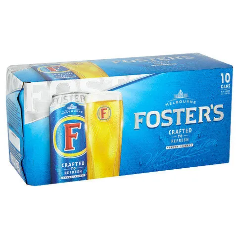 Fosters Lager Beer 10 x 440ml