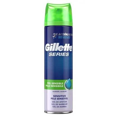 Gillette Series Soothing Shave Gel with Aloe Vera, 200ml