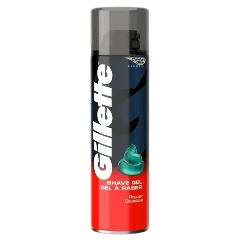 Gillette Classic Shave Gel with Original Scent, Quick & Easy Shave, 200ml