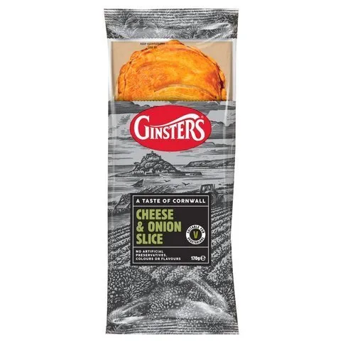 Ginsters Cheese & Onion Slice 170g