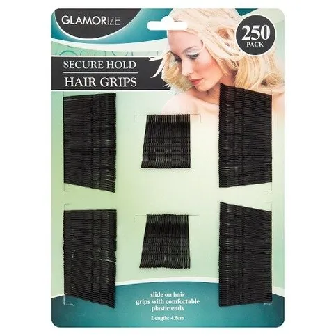 Glamorize Secure Hold Hair Grips 250 Pack