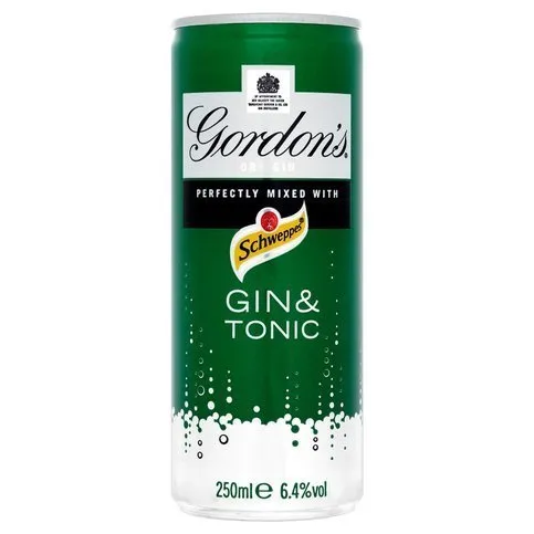 Gordon's Gin & Tonic Ready to Drink 250ml