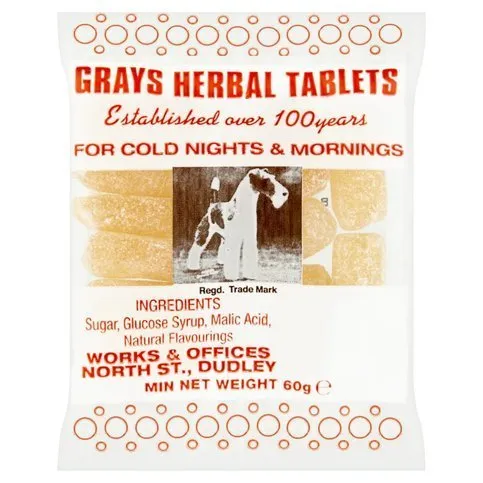 E Gray Herbal Tablet Pkt