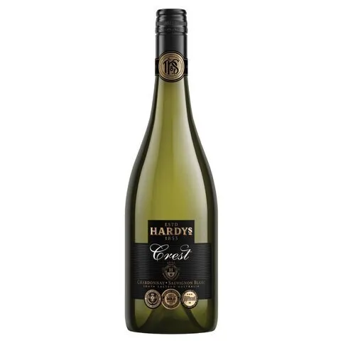 Hardys Crest Chardonnay Sauvignon Blanc 75cl