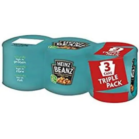 Heinz Baked Beans 3pk 3x200g